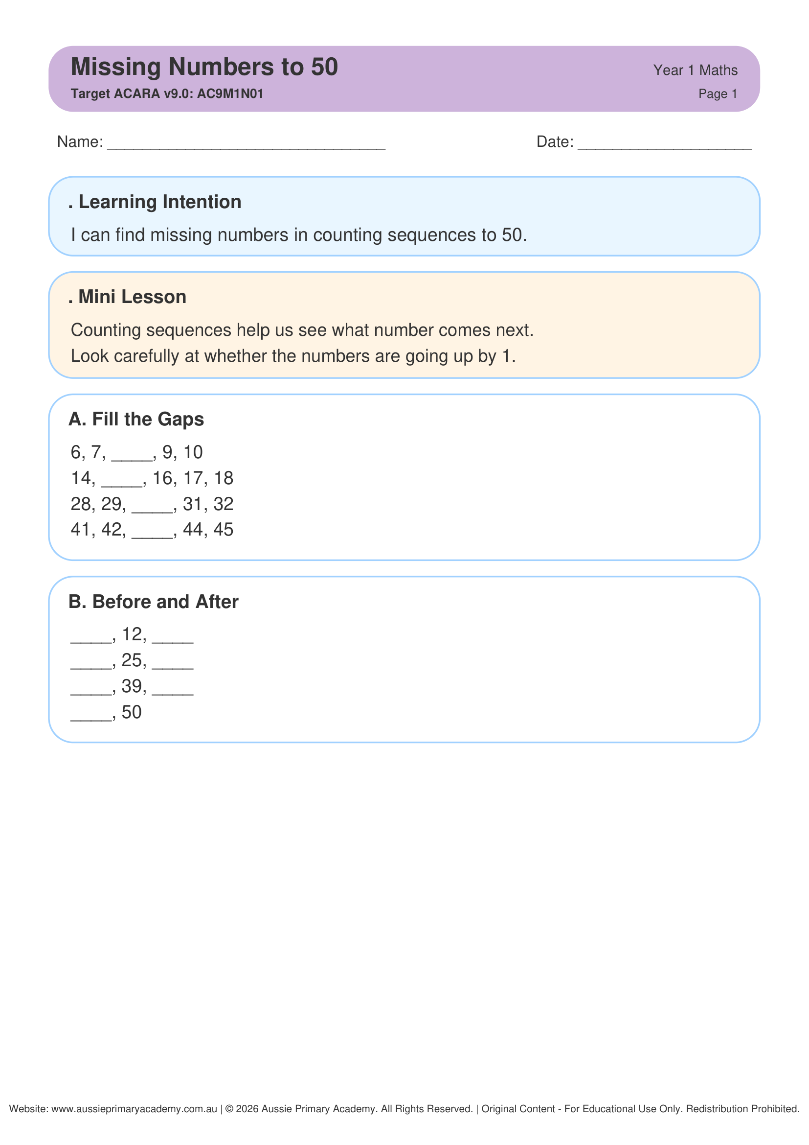 year-1-missing-numbers-to-50 Preview